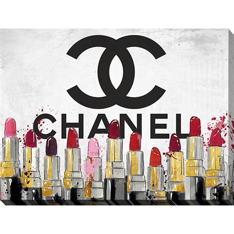 chanel lipstick canvas print|where to buy chanel lipstick.